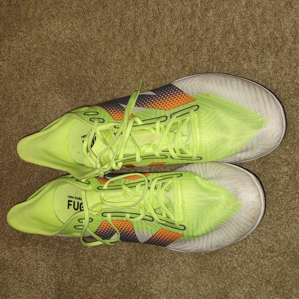 New Balance FuelCell SD100 v5 track spike running shoe. Like New